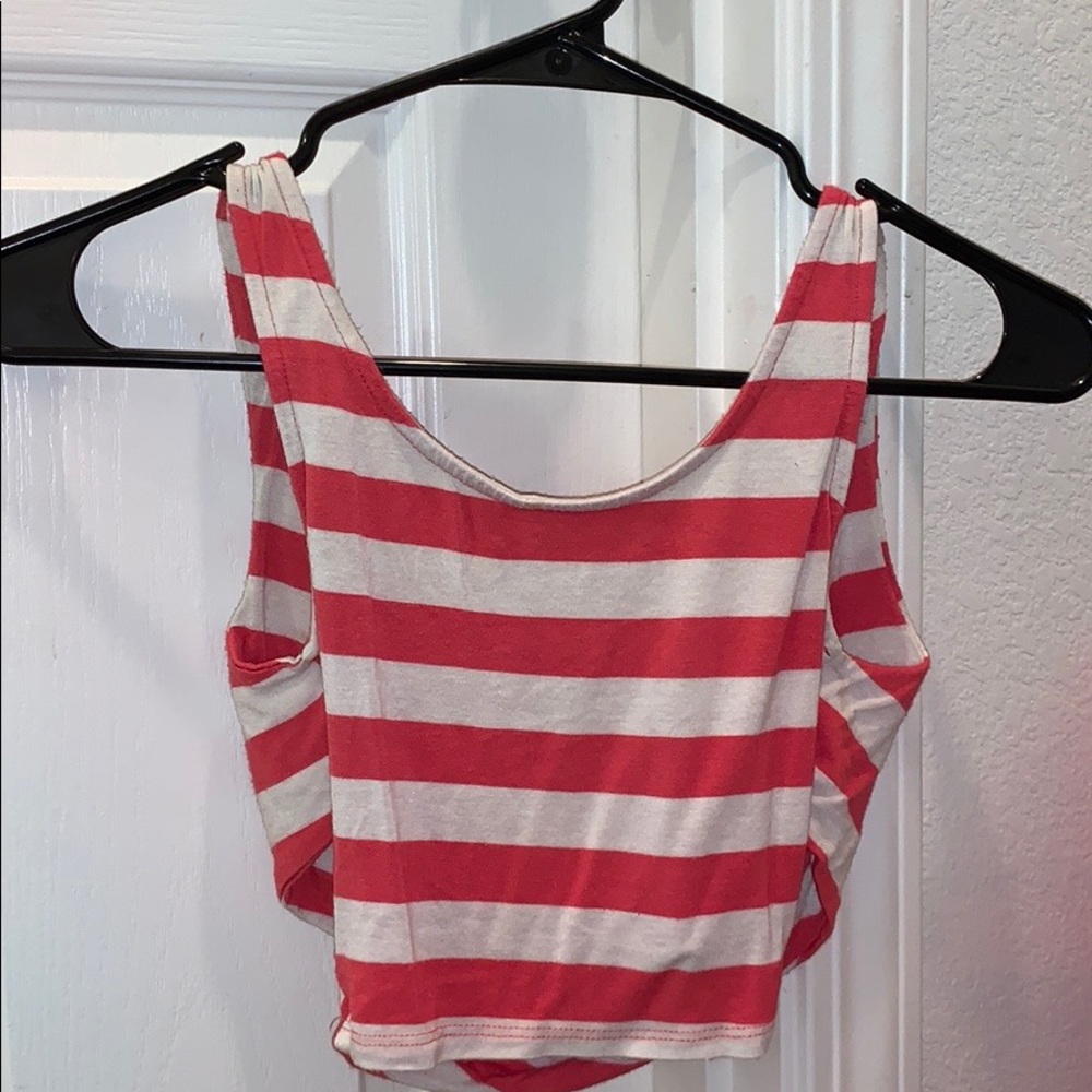 Striped Crop Top